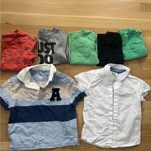 2T Boys Summer Shirt Bundle | Zara, Gap, Mark & Spencer's & More